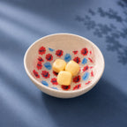 Milky soft candy unwrapped, small white milk chews.